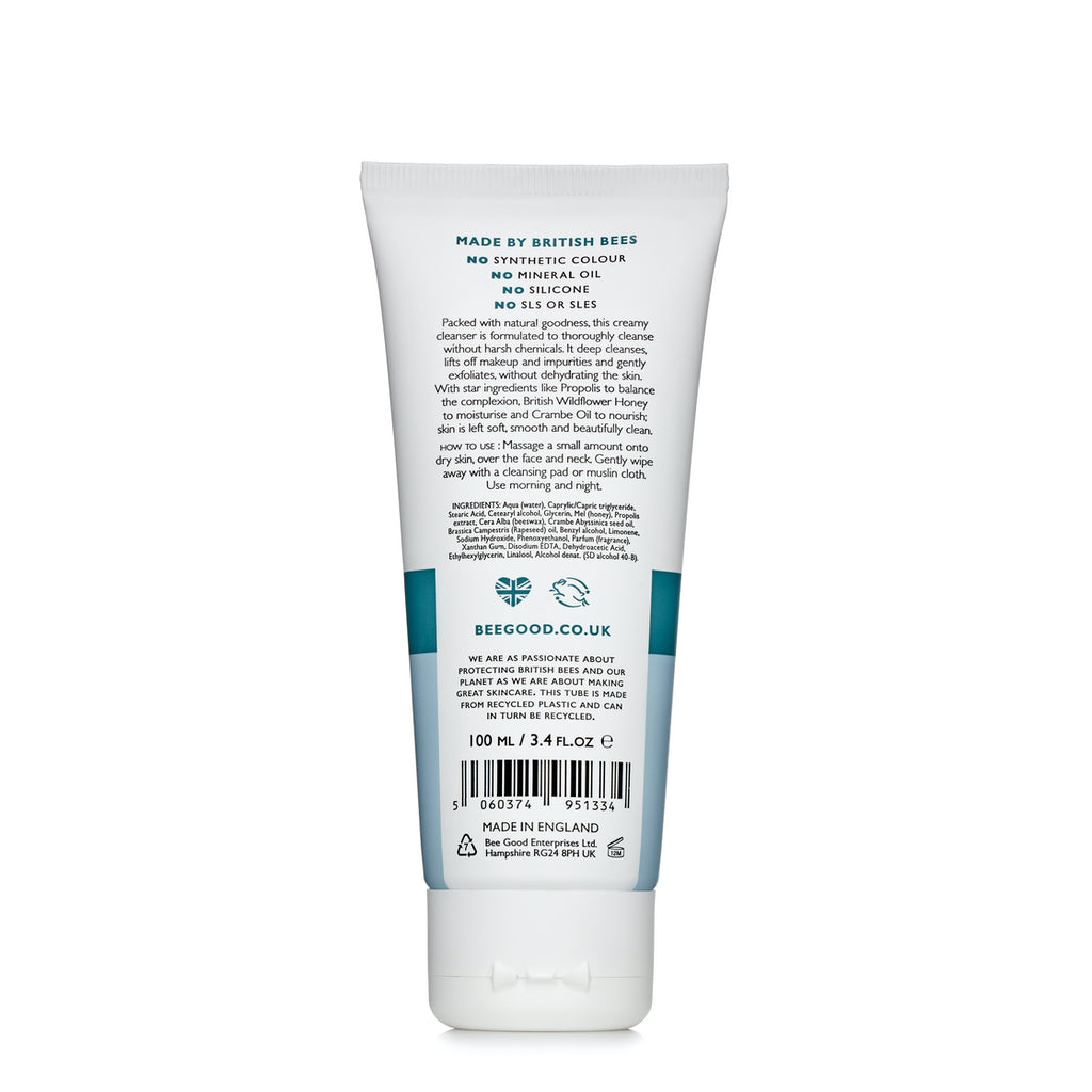 Bee Good Cream Cleanser 100ml Rear View