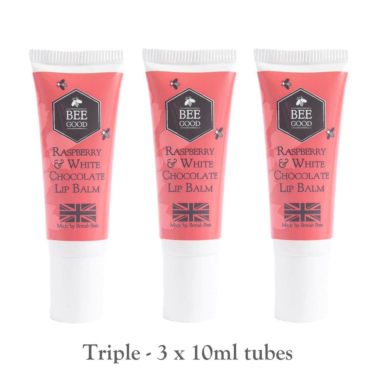 Raspberry Lip Balm Triple Pack - 3x10ml